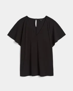 Universal Standard Lansbury Crepe Jersey Blouse