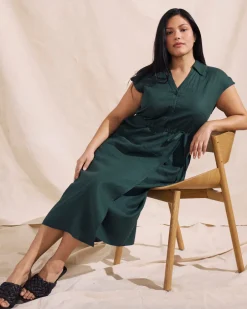 Universal Standard Laurel Linen Dress