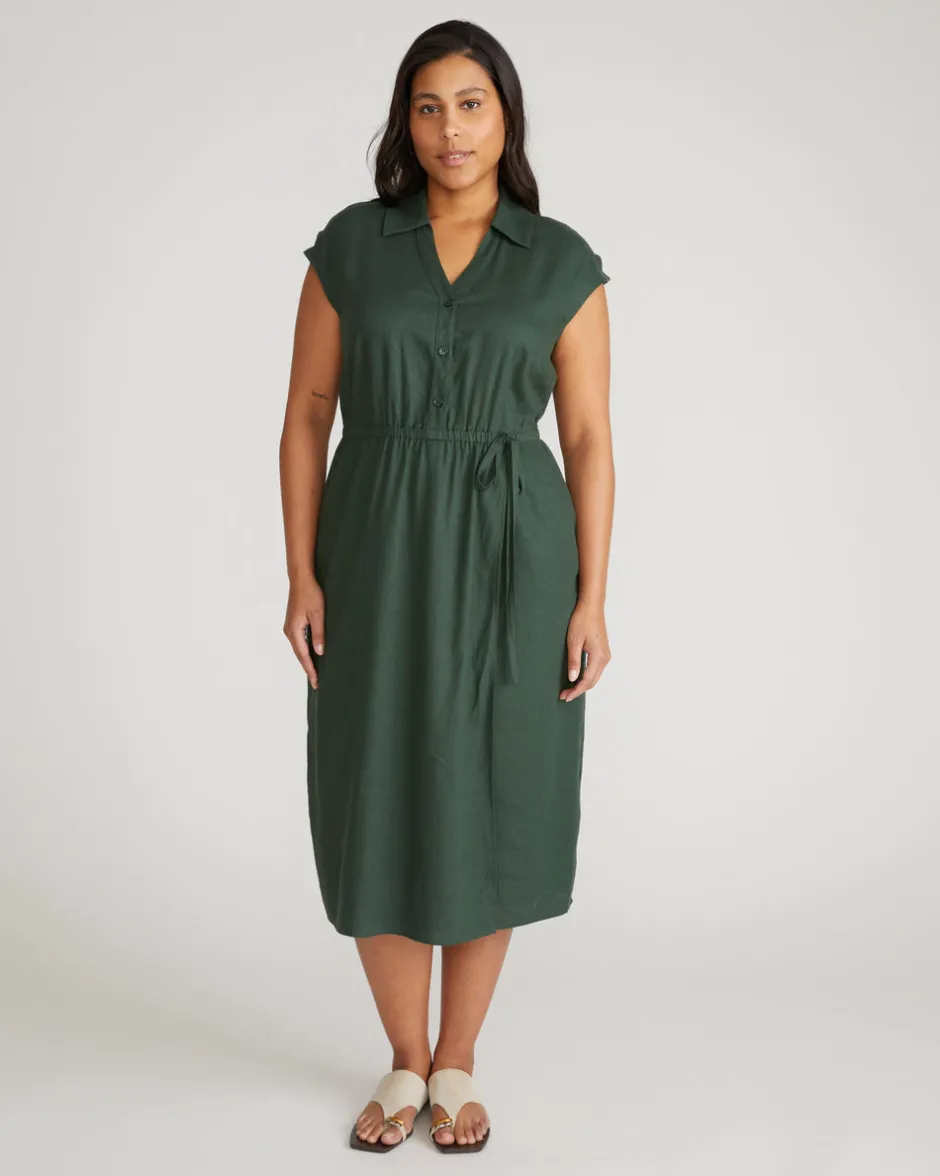 Universal Standard Laurel Linen Dress