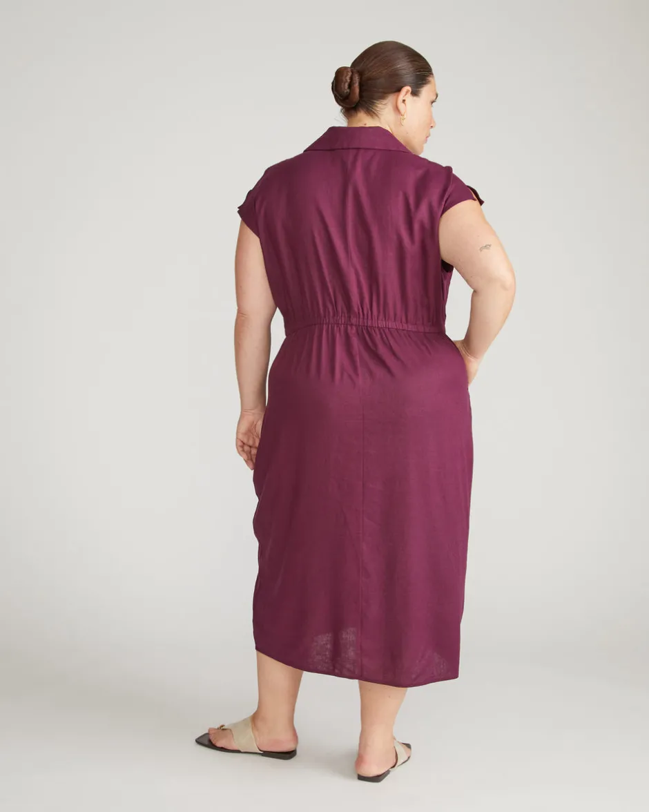Universal Standard Laurel Linen Dress