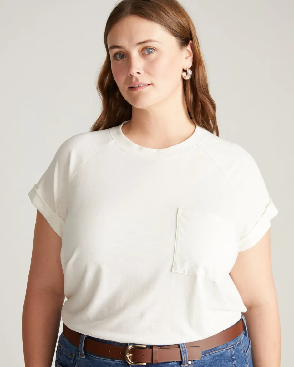Universal Standard Light-As-Air Boy Tee
