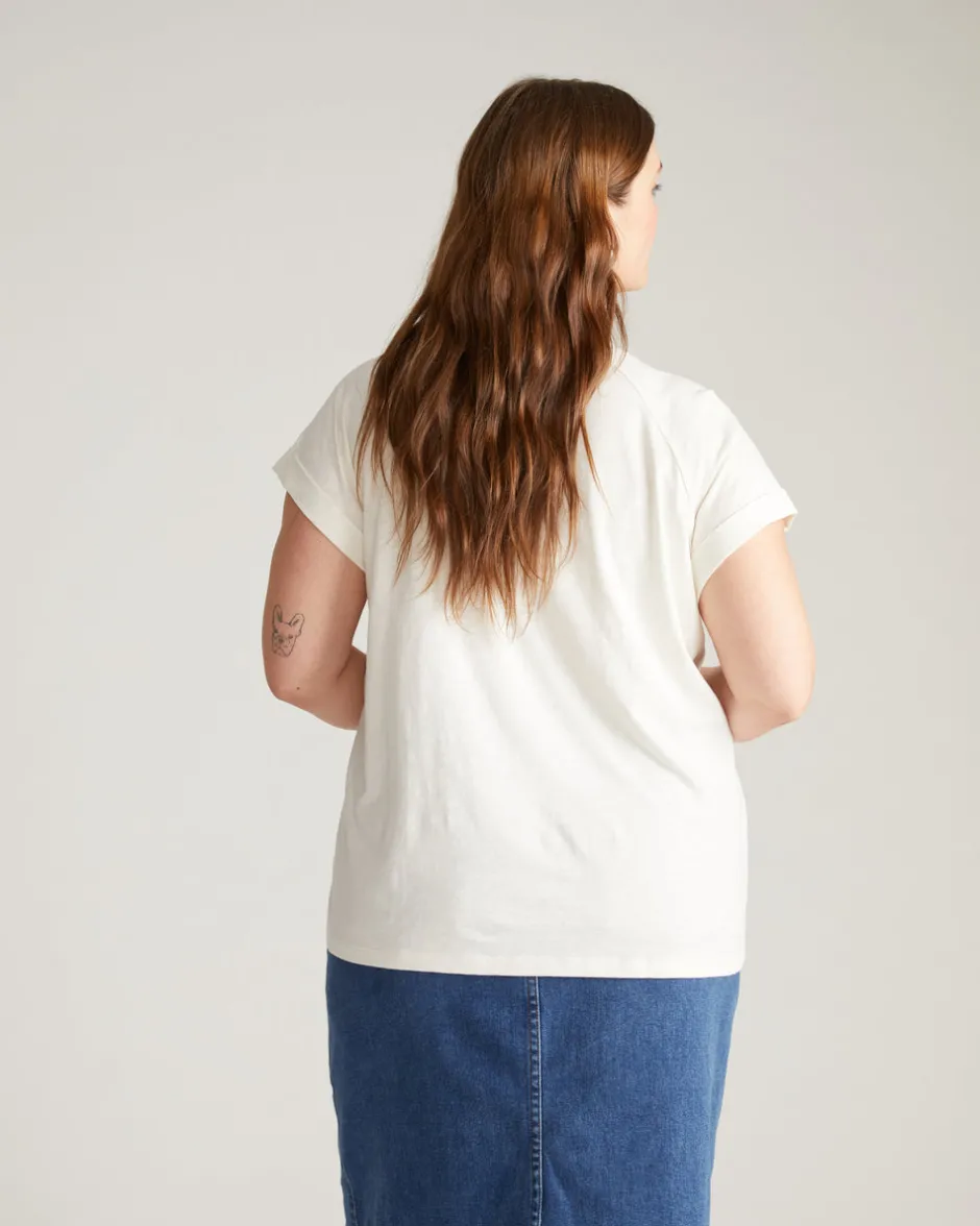 Universal Standard Light-As-Air Boy Tee