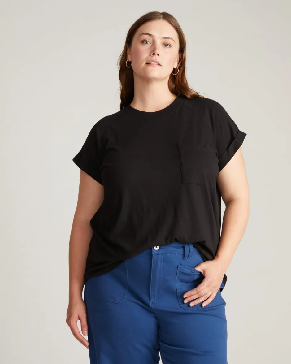 Universal Standard Light-As-Air Boy Tee