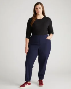Universal Standard Light-As-Air Long Sleeve Crew Neck Tee