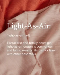 Universal Standard Light-As-Air Long Sleeve V Neck Tee