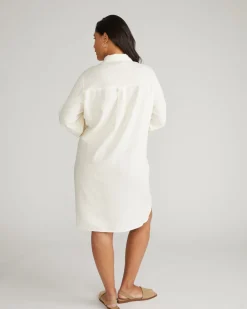 Universal Standard Linen Rubicon Shirtdress