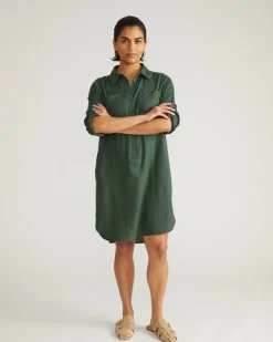 Universal Standard Linen Rubicon Shirtdress