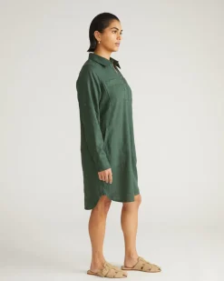 Universal Standard Linen Rubicon Shirtdress