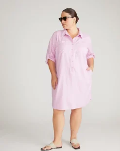 Universal Standard Linen Rubicon Shirtdress