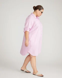 Universal Standard Linen Rubicon Shirtdress