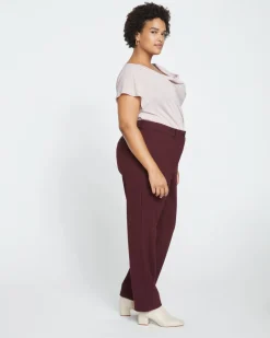 Universal Standard Long Cigarette Ponte Pants