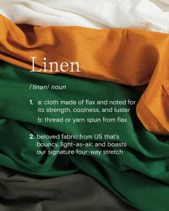 Universal Standard Lou Barrel Leg Linen Pants
