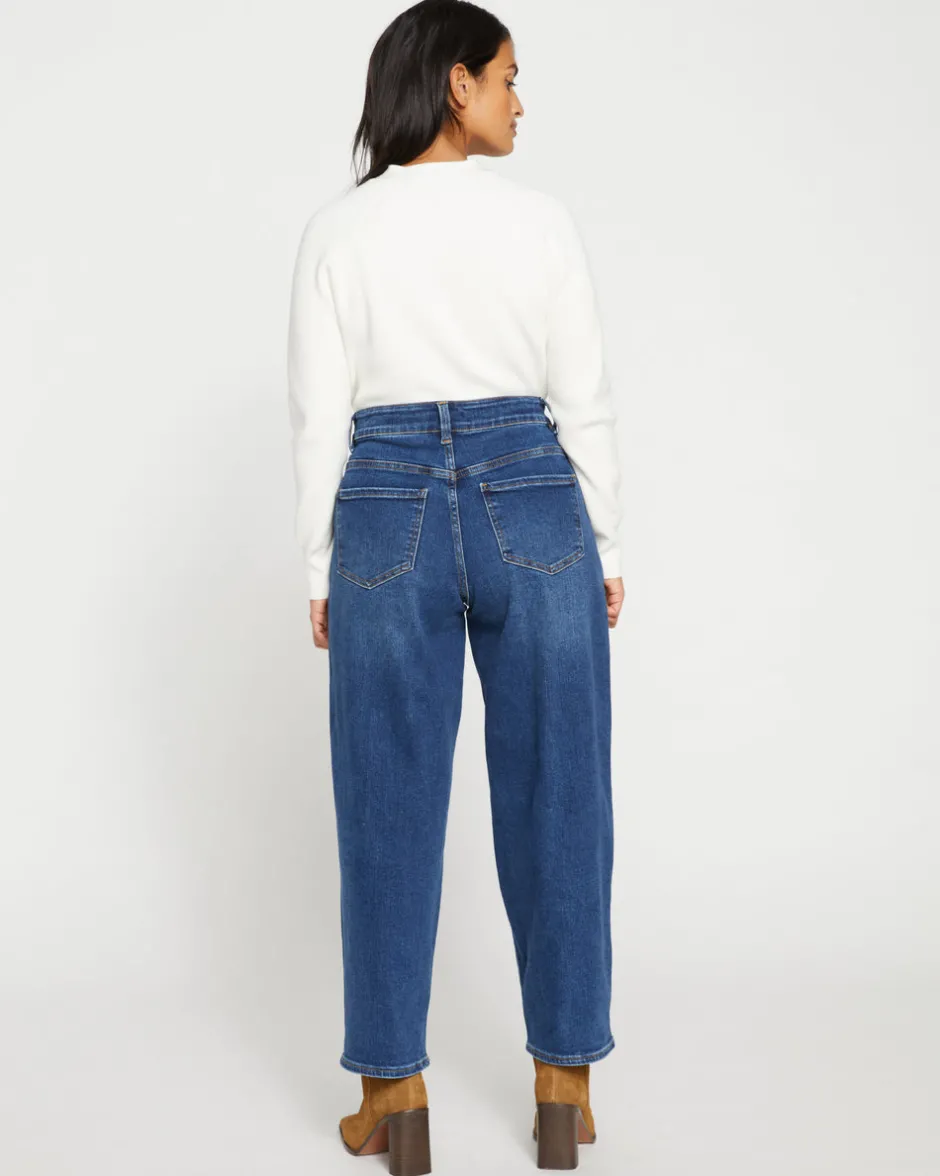 Universal Standard Lou High Rise Barrel Leg Jeans