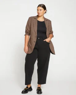 Universal Standard Lou High Rise Barrel Leg Jeans