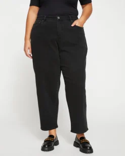 Universal Standard Lou High Rise Barrel Leg Jeans