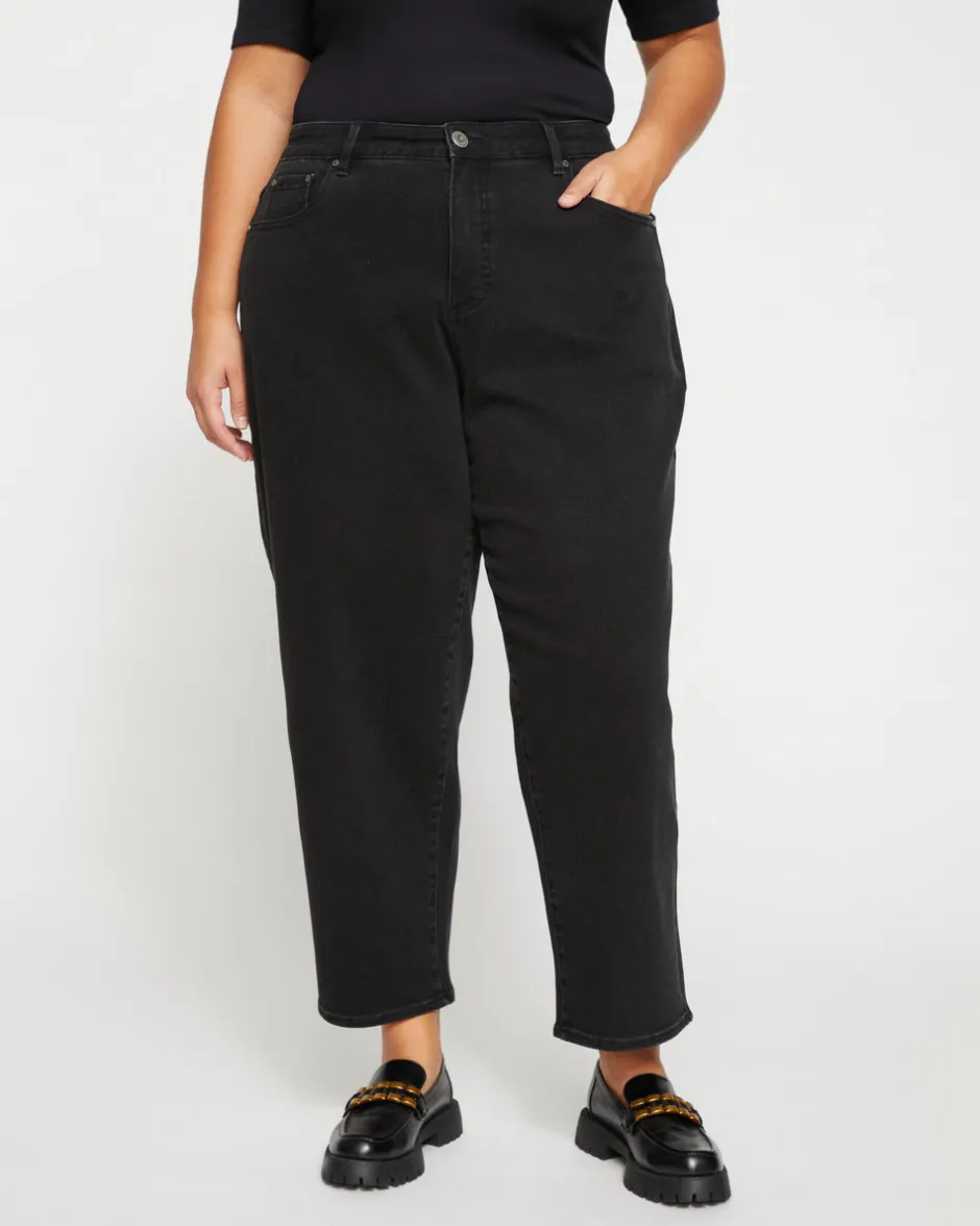 Universal Standard Lou High Rise Barrel Leg Jeans