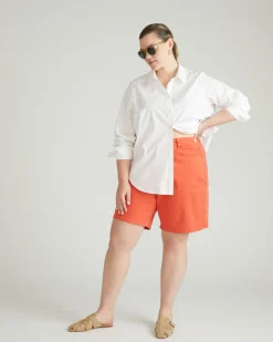 Universal Standard Lou Loose Fit Denim Shorts