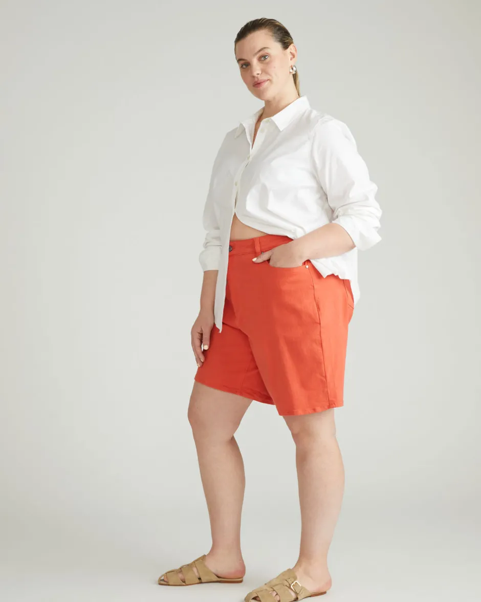 Universal Standard Lou Loose Fit Denim Shorts