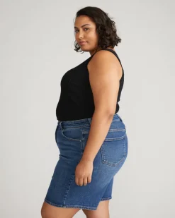 Universal Standard Lou Loose Fit Denim Shorts