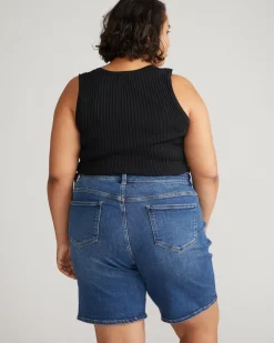 Universal Standard Lou Loose Fit Denim Shorts