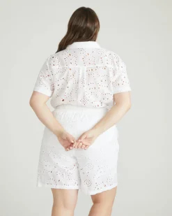 Universal Standard Lulu Cotton Eyelet Shorts
