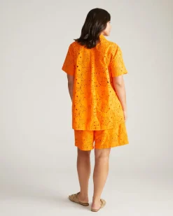 Universal Standard Lulu Cotton Eyelet Shorts