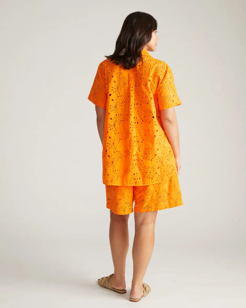 Universal Standard Lulu Cotton Eyelet Shorts