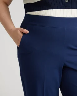 Universal Standard Magic Cotton Straight Leg Pants