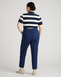 Universal Standard Magic Cotton Straight Leg Pants