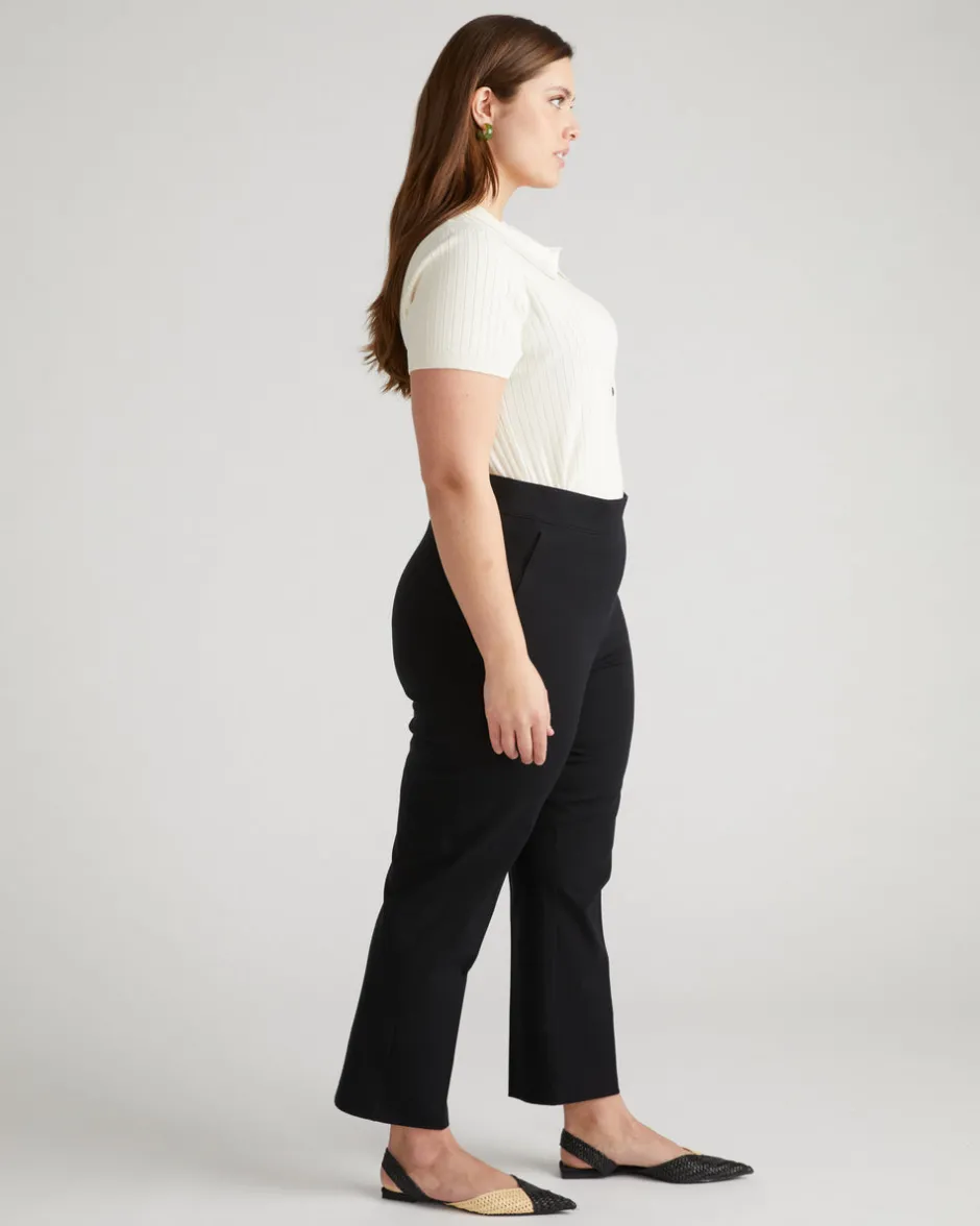 Universal Standard Magic Cotton Straight Leg Pants
