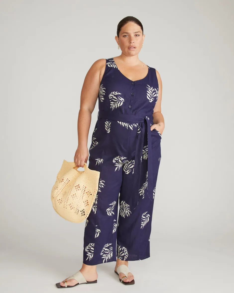 Universal Standard Matilda Linen Jumpsuit