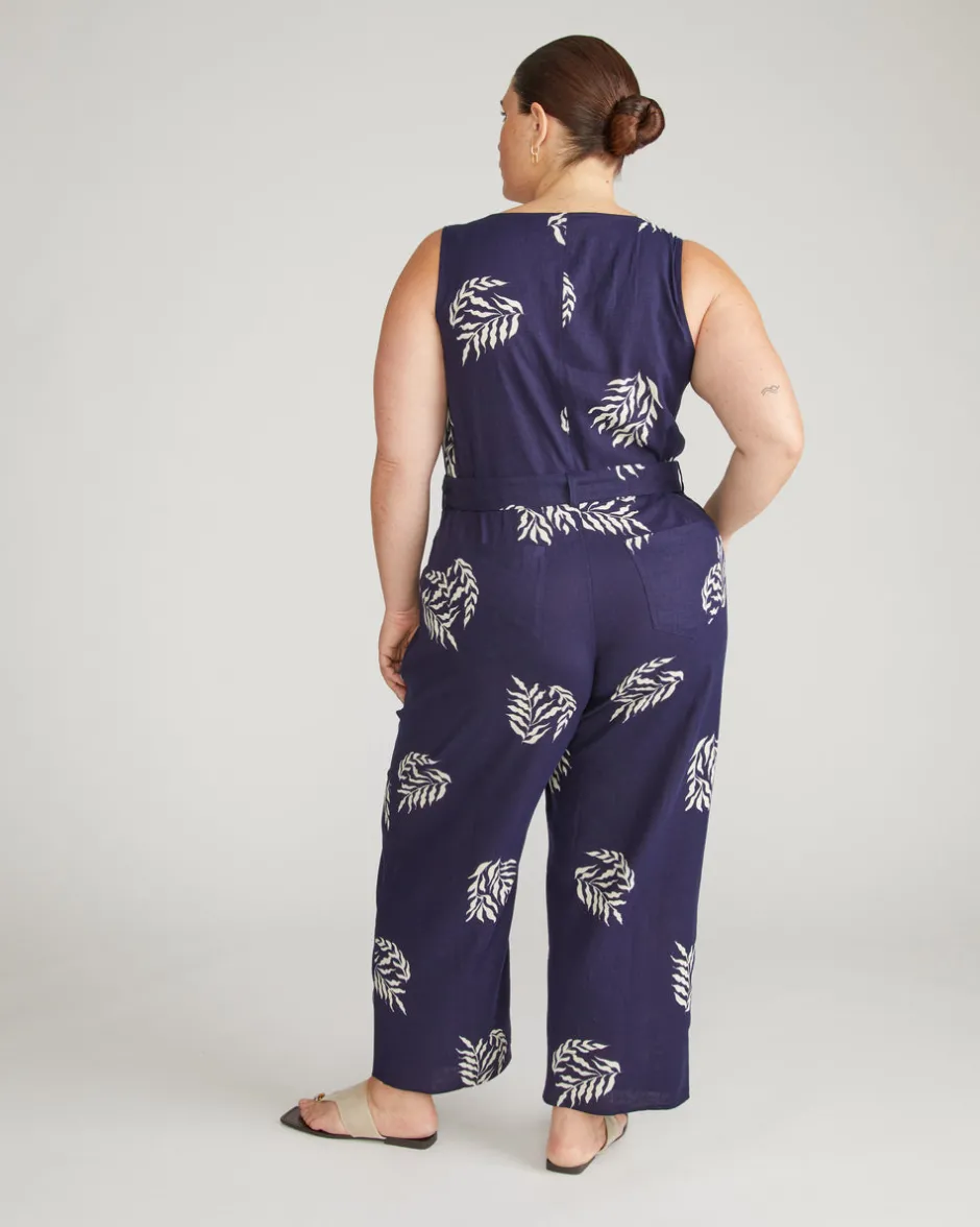 Universal Standard Matilda Linen Jumpsuit