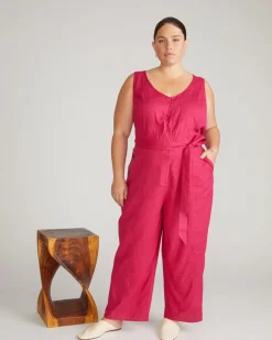 Universal Standard Matilda Linen Jumpsuit