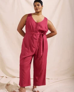 Universal Standard Matilda Linen Jumpsuit