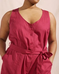 Universal Standard Matilda Linen Jumpsuit