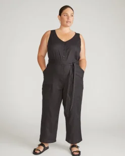 Universal Standard Matilda Linen Jumpsuit