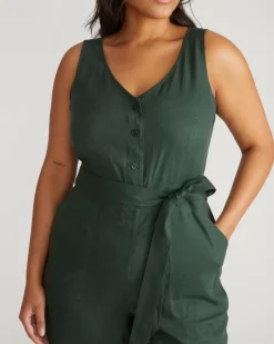 Universal Standard Matilda Linen Jumpsuit