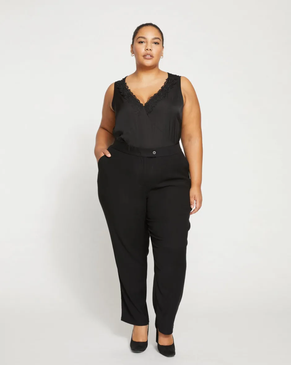Universal Standard Meg Double Luxe Cigarette Pants