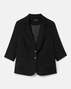 Universal Standard Meg Double Luxe Short Blazer