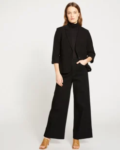 Universal Standard Meg Double Luxe Short Blazer