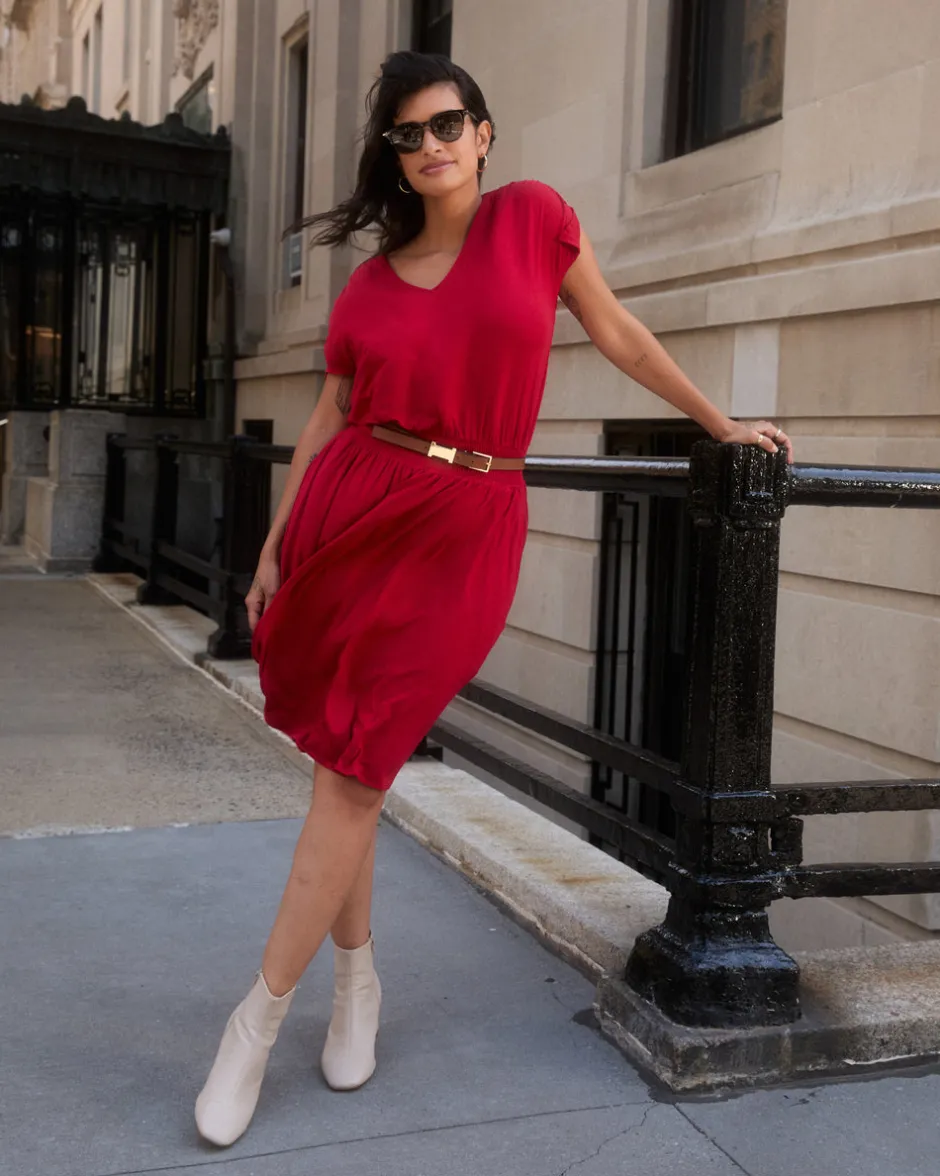 Universal Standard Minetta Liquid Jersey Dress