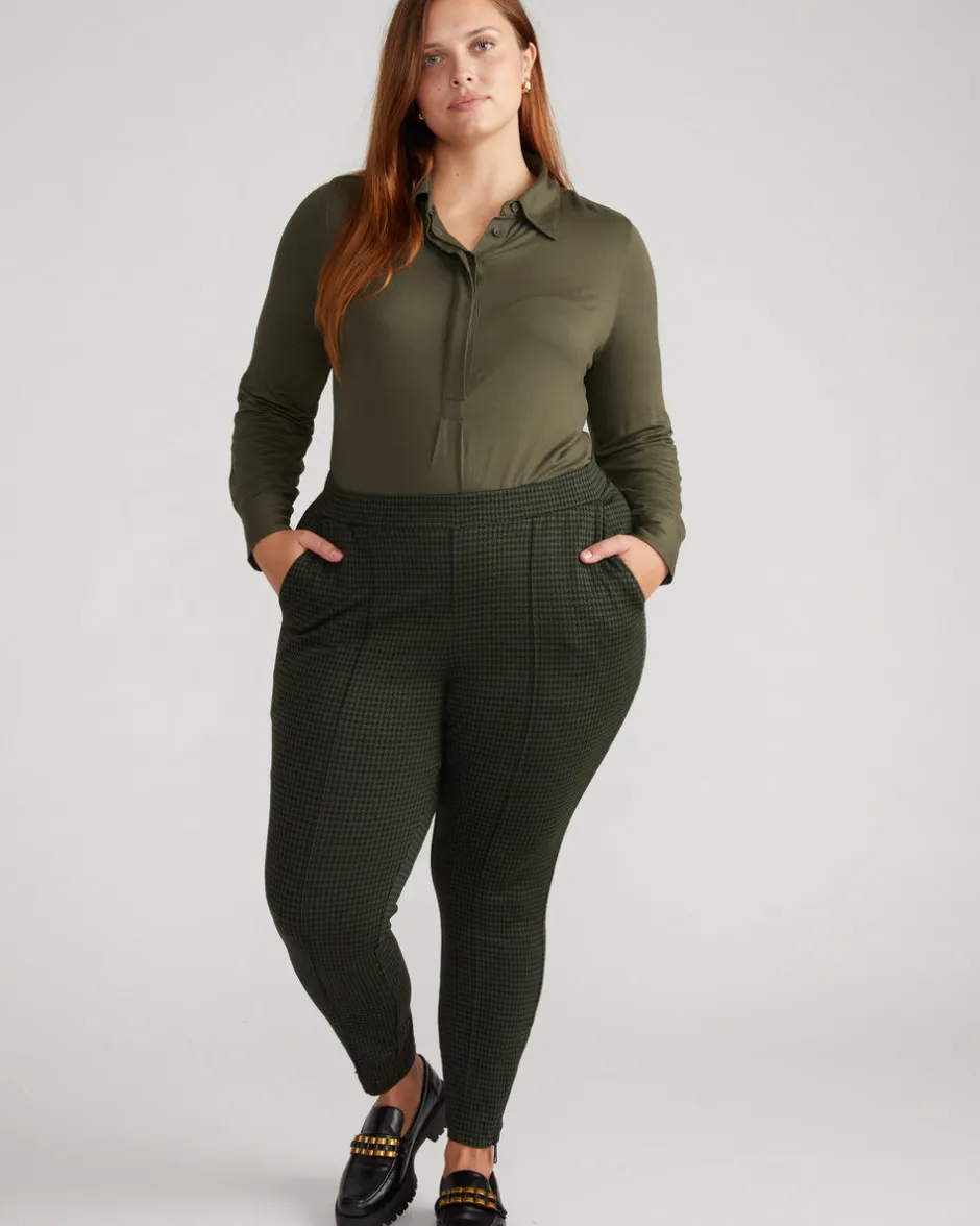 Universal Standard Moro Pintuck Pocket Ponte Pants