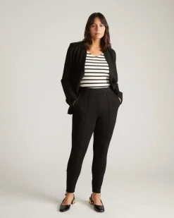 Universal Standard Moro Pintuck Pocket Ponte Pants