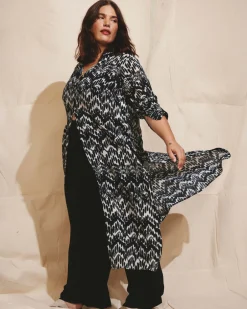 Universal Standard Nailah Button Down Tunic