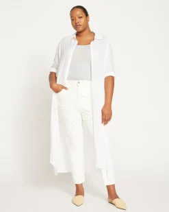 Universal Standard Nailah Button Down Tunic