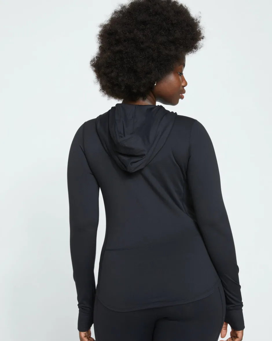 Universal Standard Next-to-Naked Hooded Zip Jacket