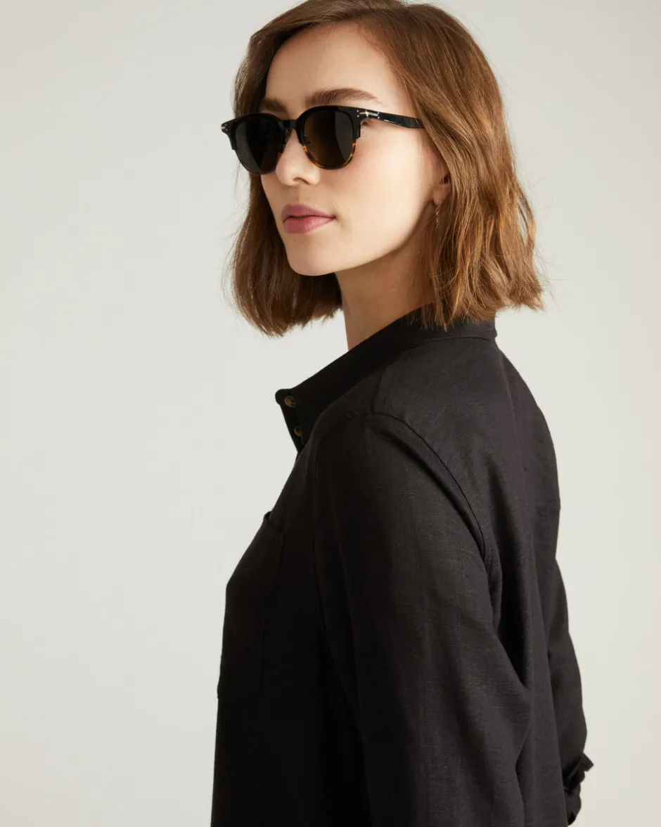 Universal Standard Odeon Linen Shirtdress