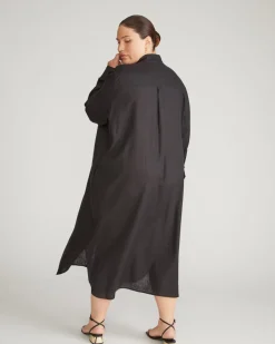 Universal Standard Odeon Linen Shirtdress