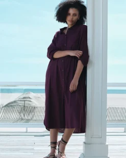 Universal Standard Odeon Linen Shirtdress