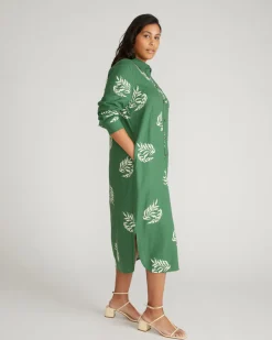 Universal Standard Odeon Linen Shirtdress